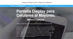 Desktop Screenshot of pantallatouch.com