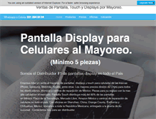 Tablet Screenshot of pantallatouch.com